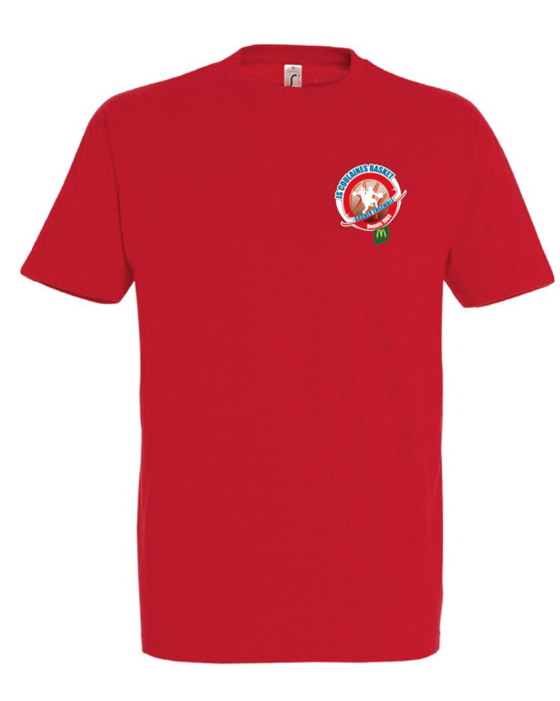 T-shirt en coton | JS Coulaines Basket