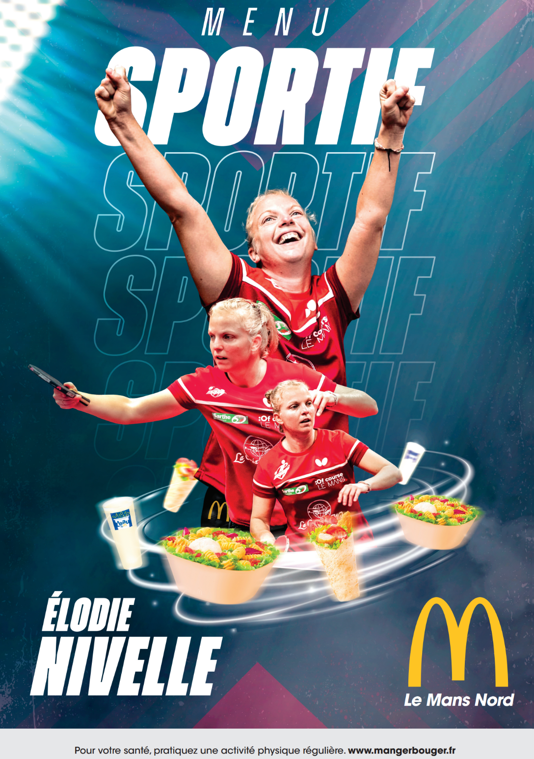 Menu Sportif Elodie Nivelle de LM STT