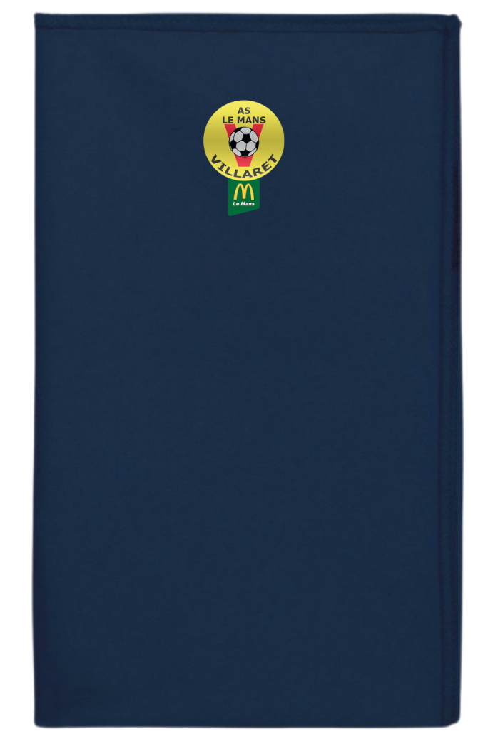 Serviette de sport en microfibre | AS Villaret Le Mans Football