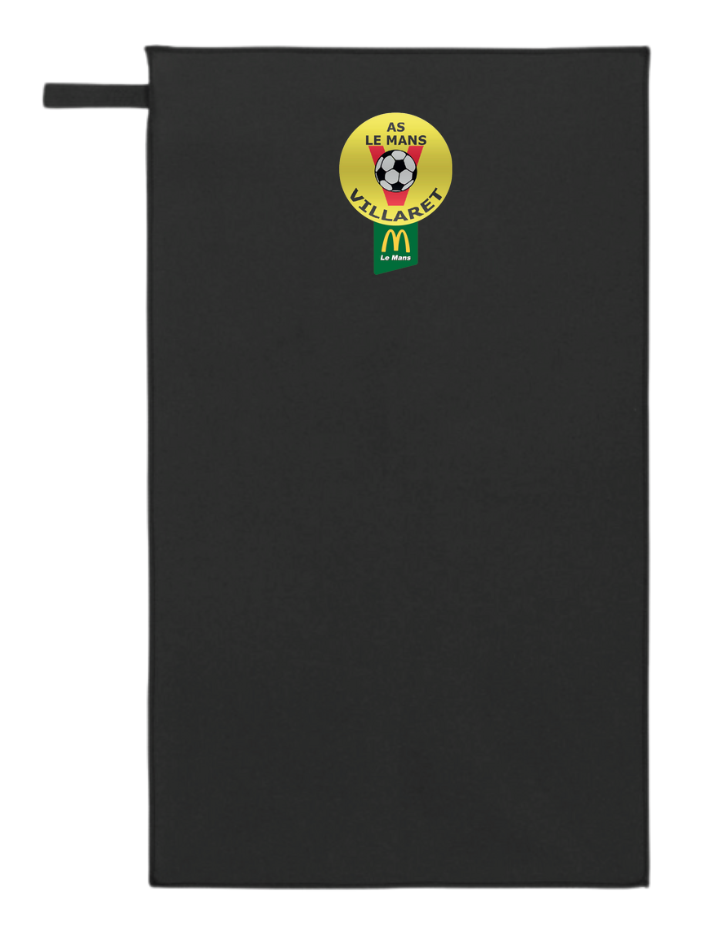 Serviette de sport en microfibre | AS Villaret Le Mans Football