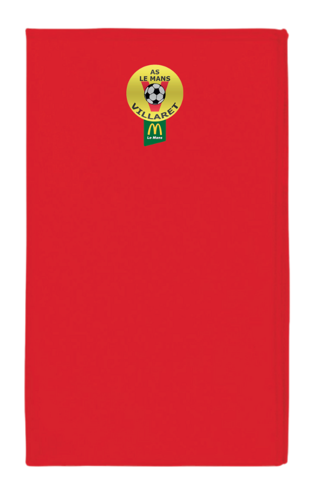 Serviette de sport en microfibre | AS Villaret Le Mans Football