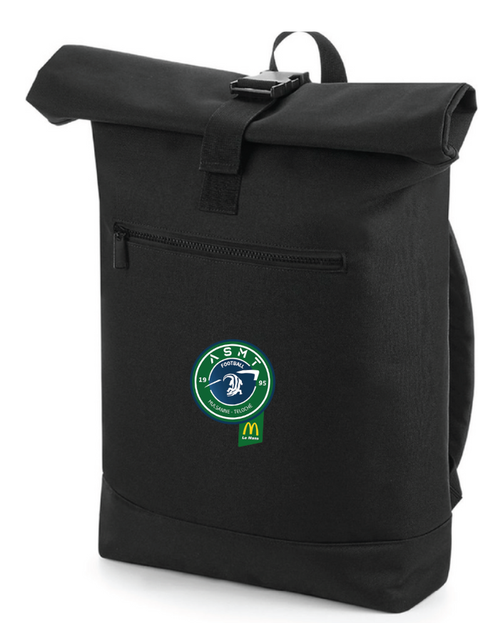 Sac à dos avec fermeture à enrouleur | AS Mulsanne Téloché
