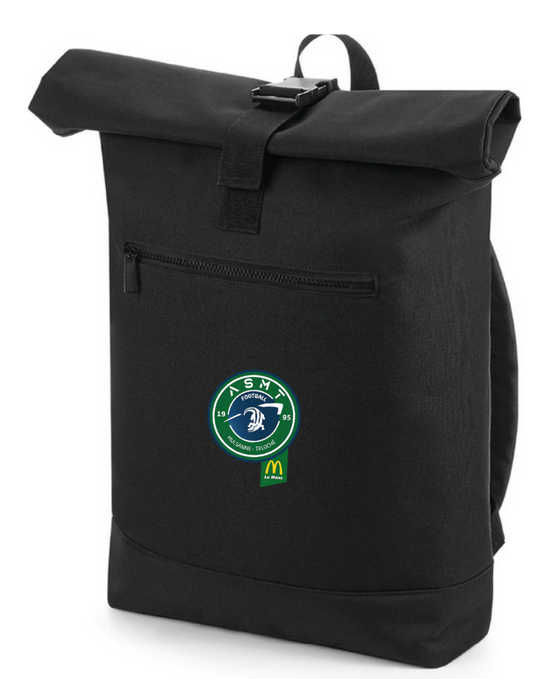 Sac à dos avec fermeture à enrouleur | AS Mulsanne Téloché