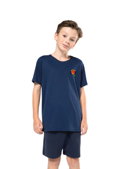 T-Shirt sport manches courtes Enfant Mixte - Anille Braye Tennis