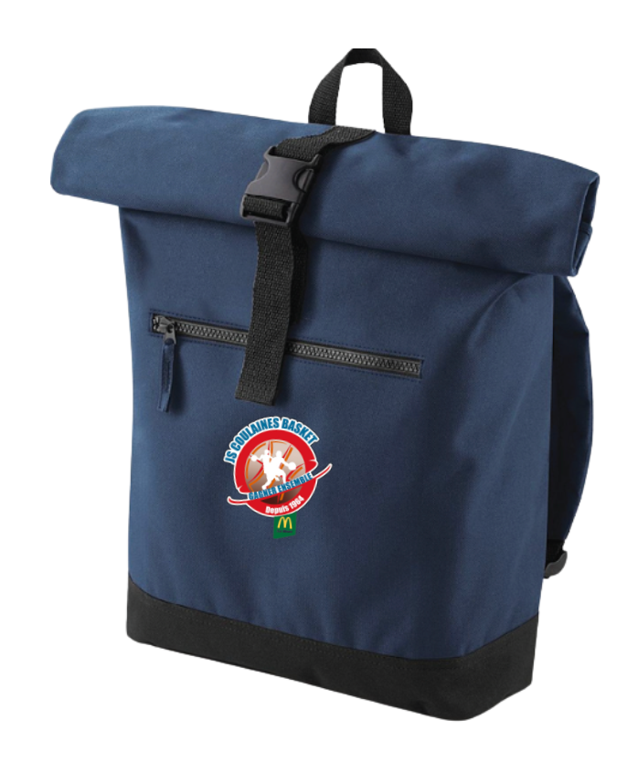 Sac à dos avec fermeture à enrouleur | JS Coulaines Basket