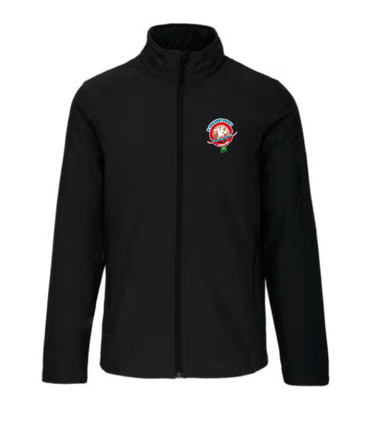 Veste softshell Adulte | JS Coulaines Basket