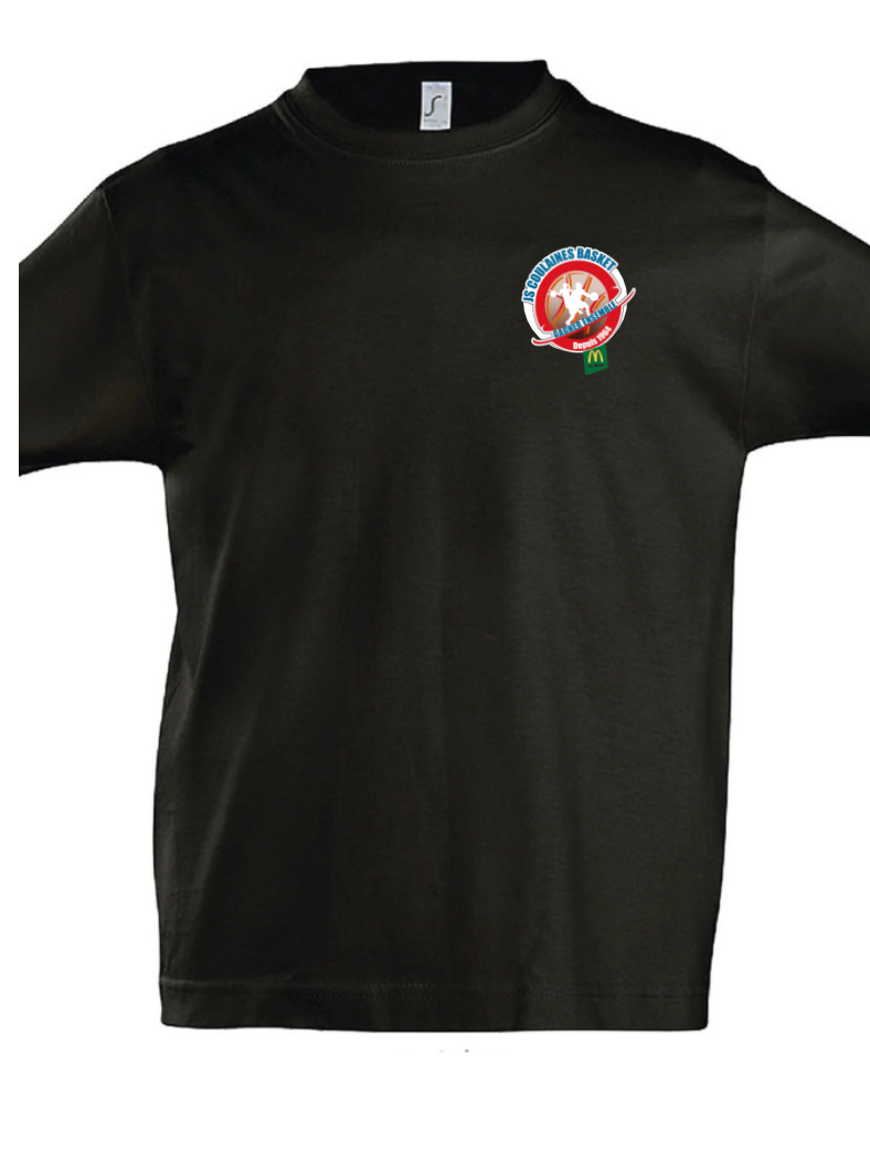 T-shirt enfant en coton (2 à 12 ans) | JS Coulaines Basket