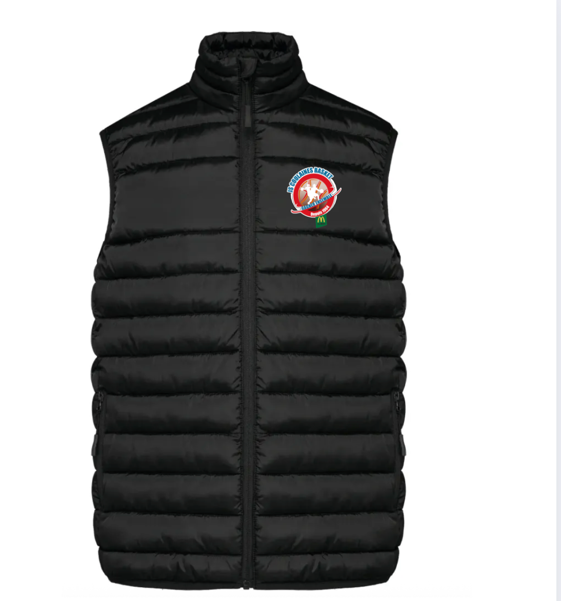 Doudoune sans manches homme | JS Coulaines Basket